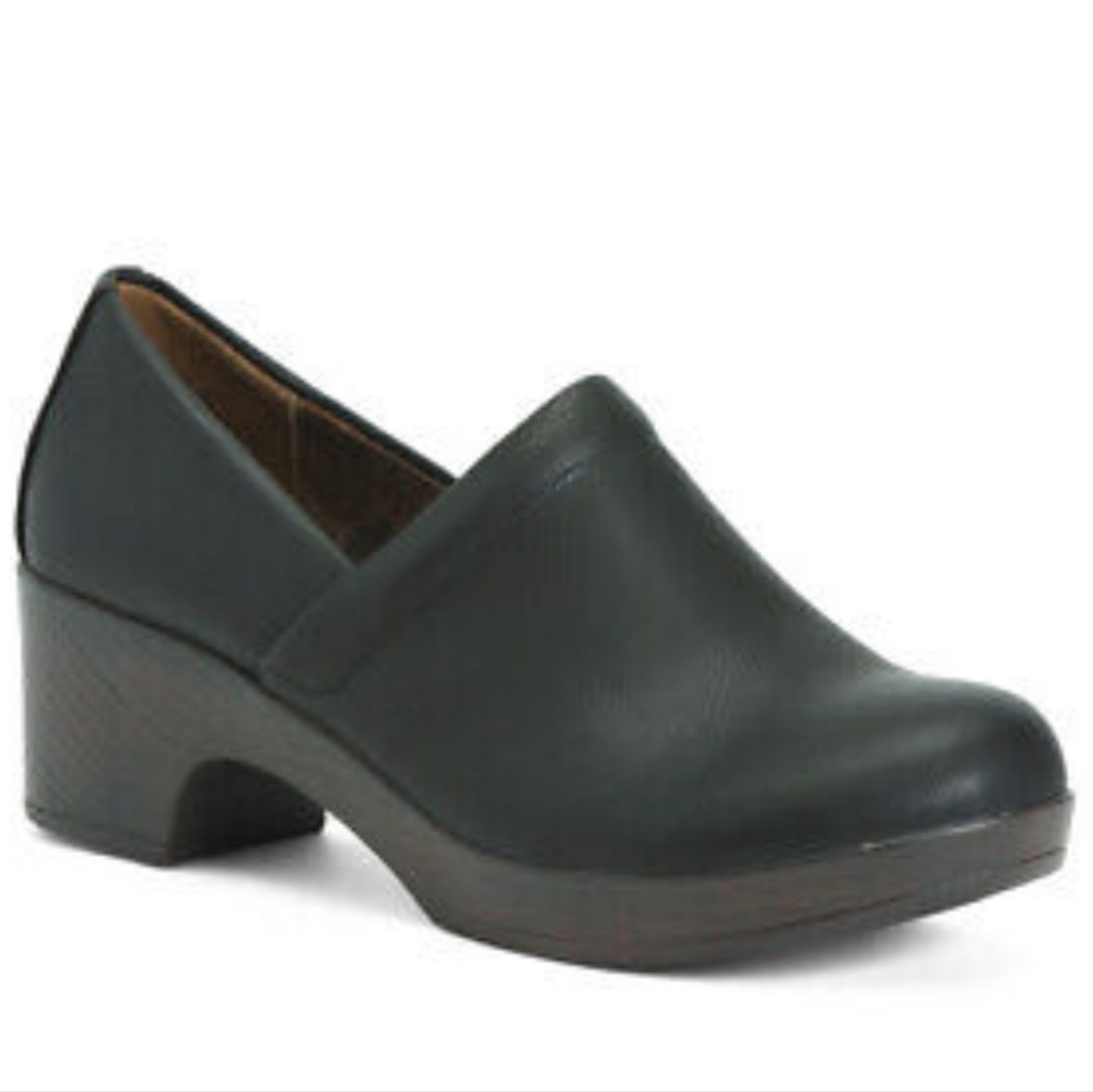 Boc by Born Jaylin Women's Slip-On Clogs Block Heel Slide Shoes Black 9